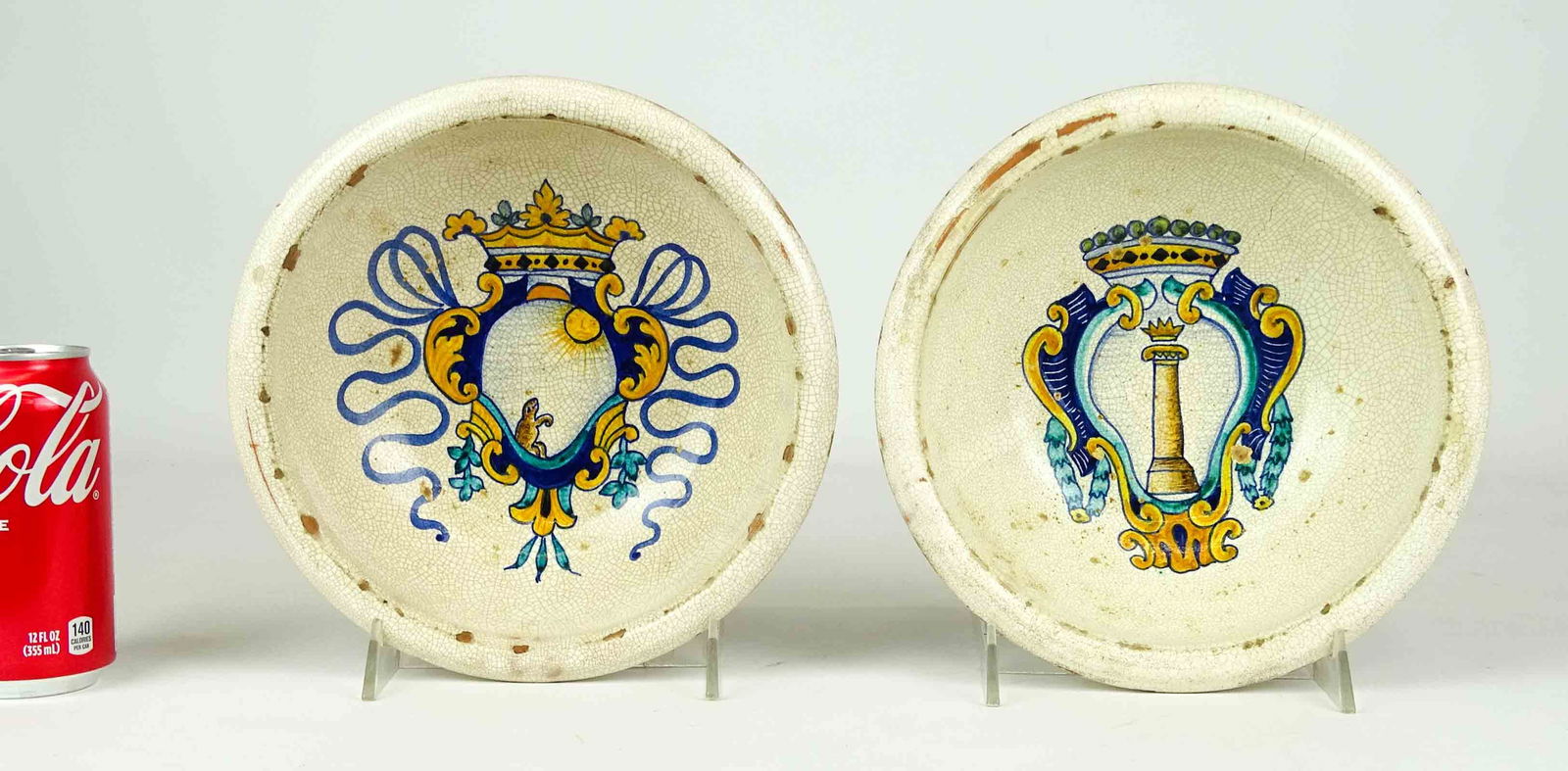 Pair of Italian Ceramic Bowls (1 of 10)