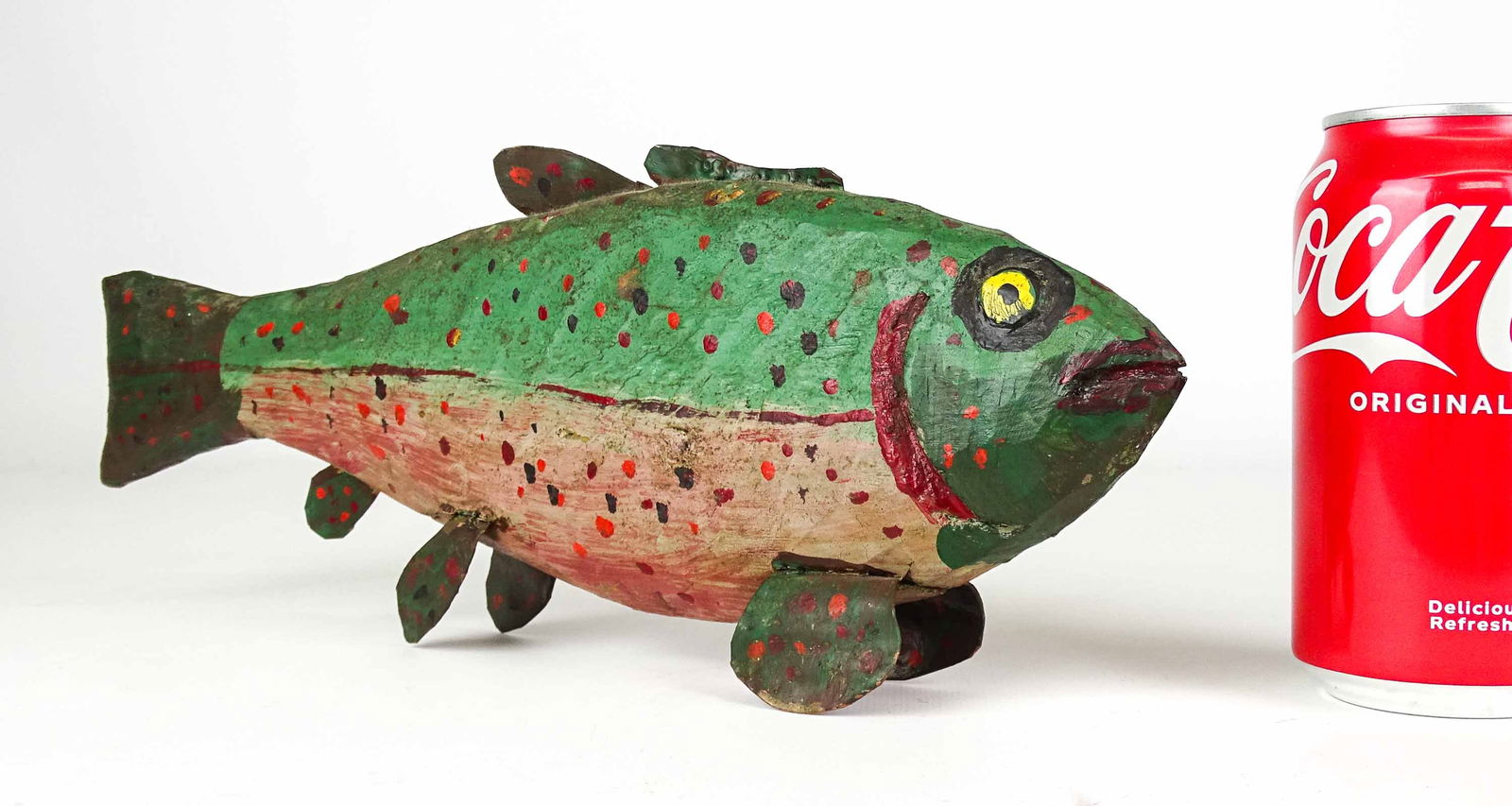 Folk Art Fish Carving (1 of 6)