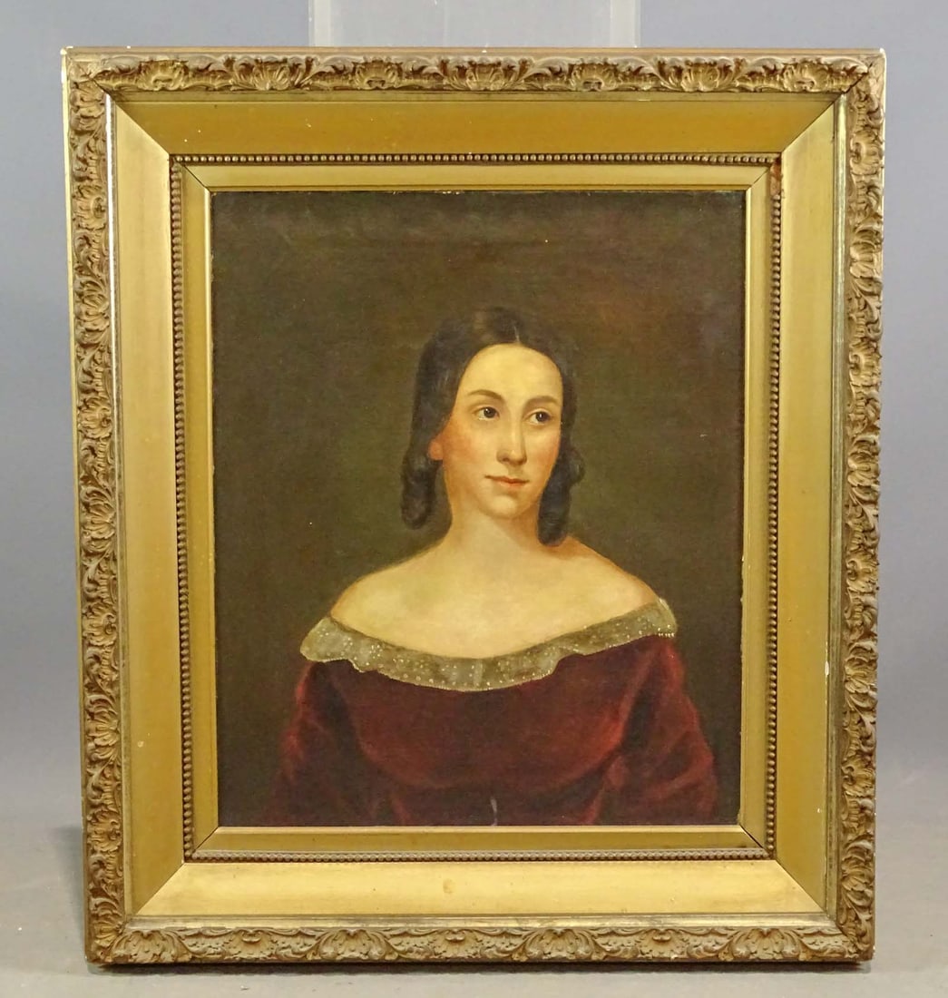 Painting: 19th c. Portrait of a Woman (1 of 5)