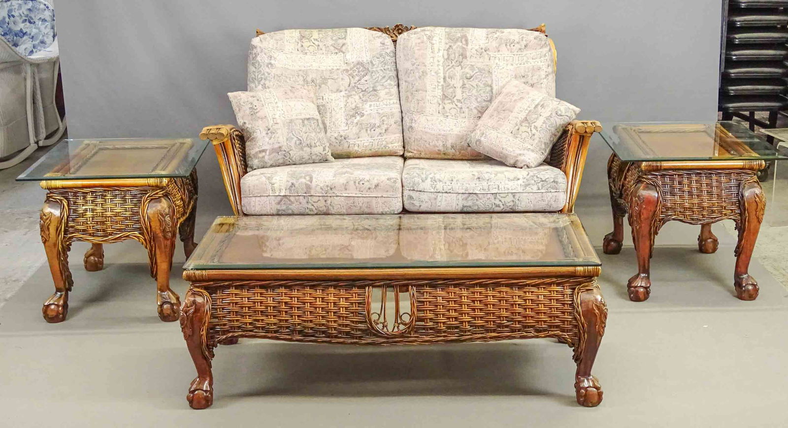 Eight Piece Wicker Set (1 of 16)