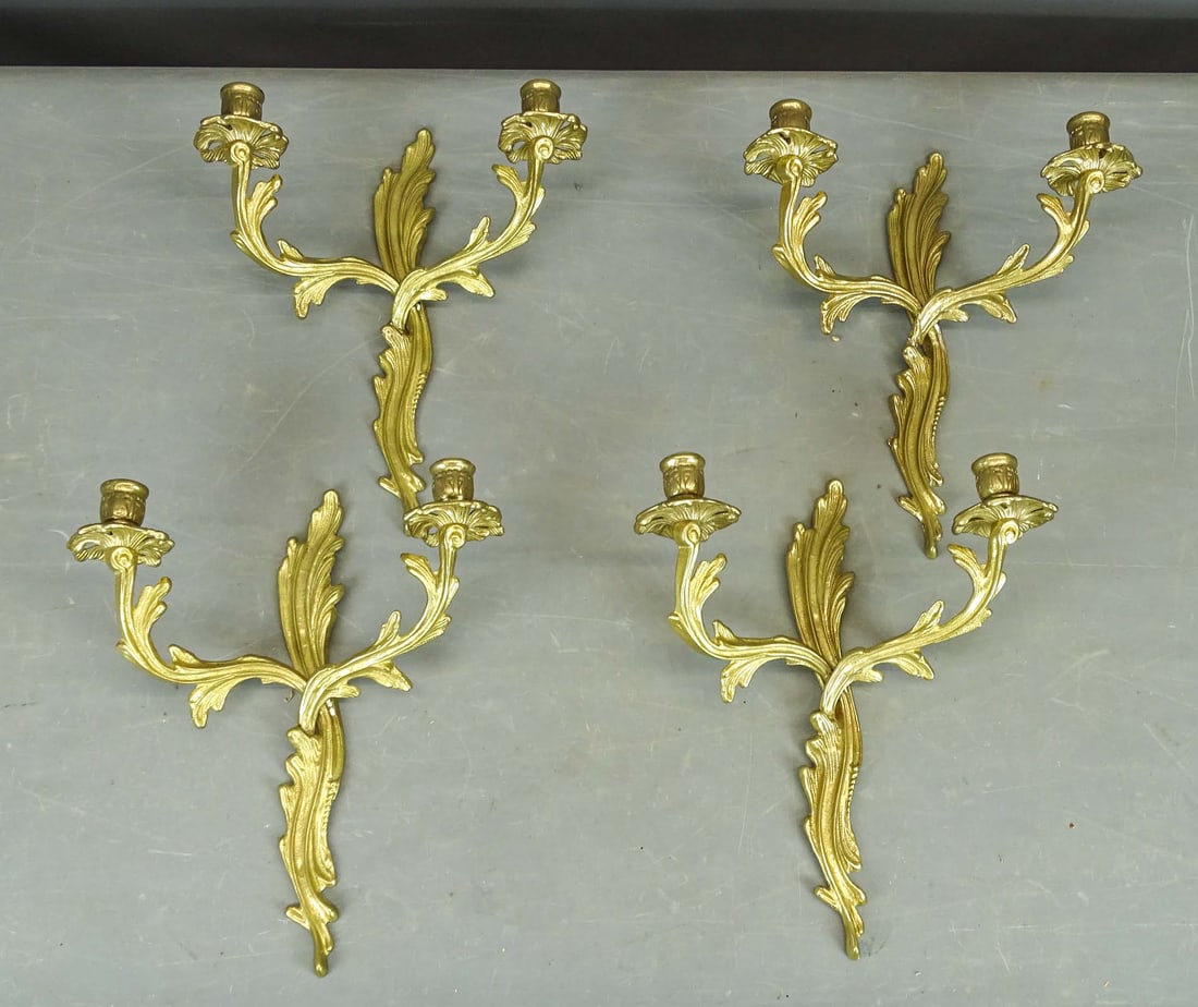 Brass Wall Sconces (1 of 5)