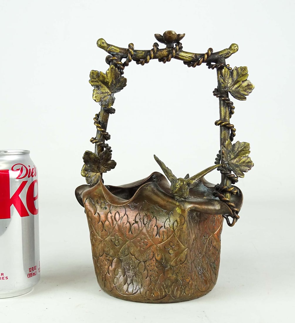 Brass & Copper Basket (1 of 6)