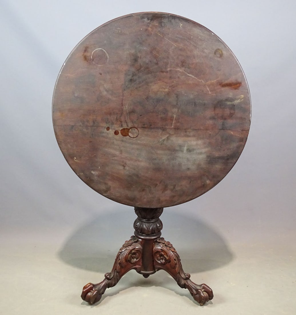 Empire Style Carved Table (1 of 6)