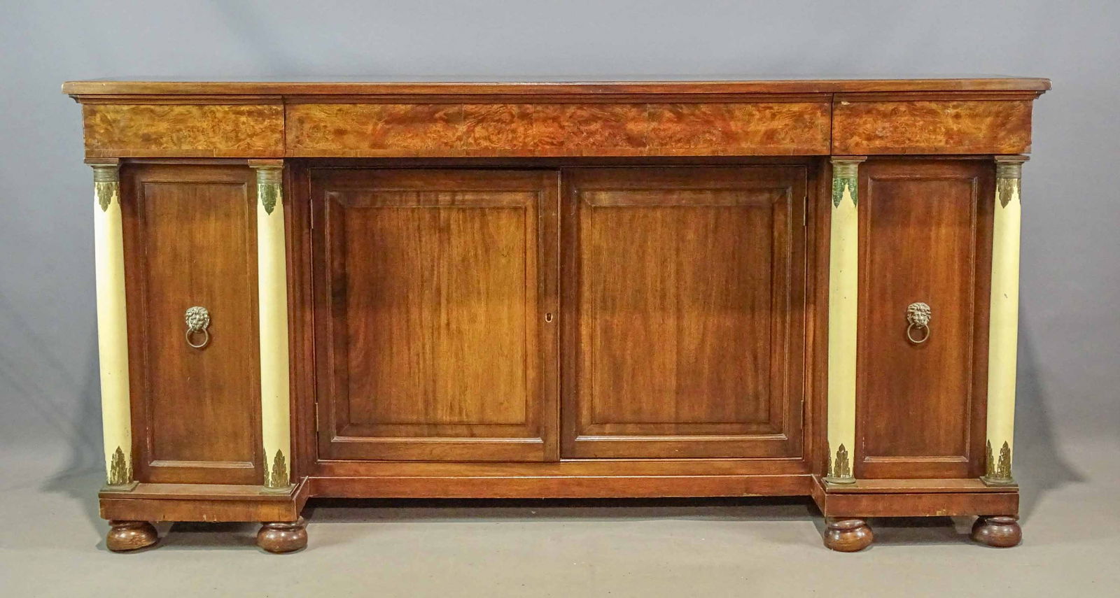 Empire Style Mahogany Sideboard (1 of 12)