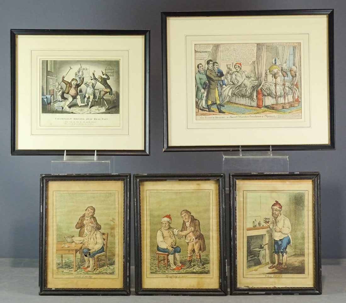 19th c. Print Lot (1 of 14)