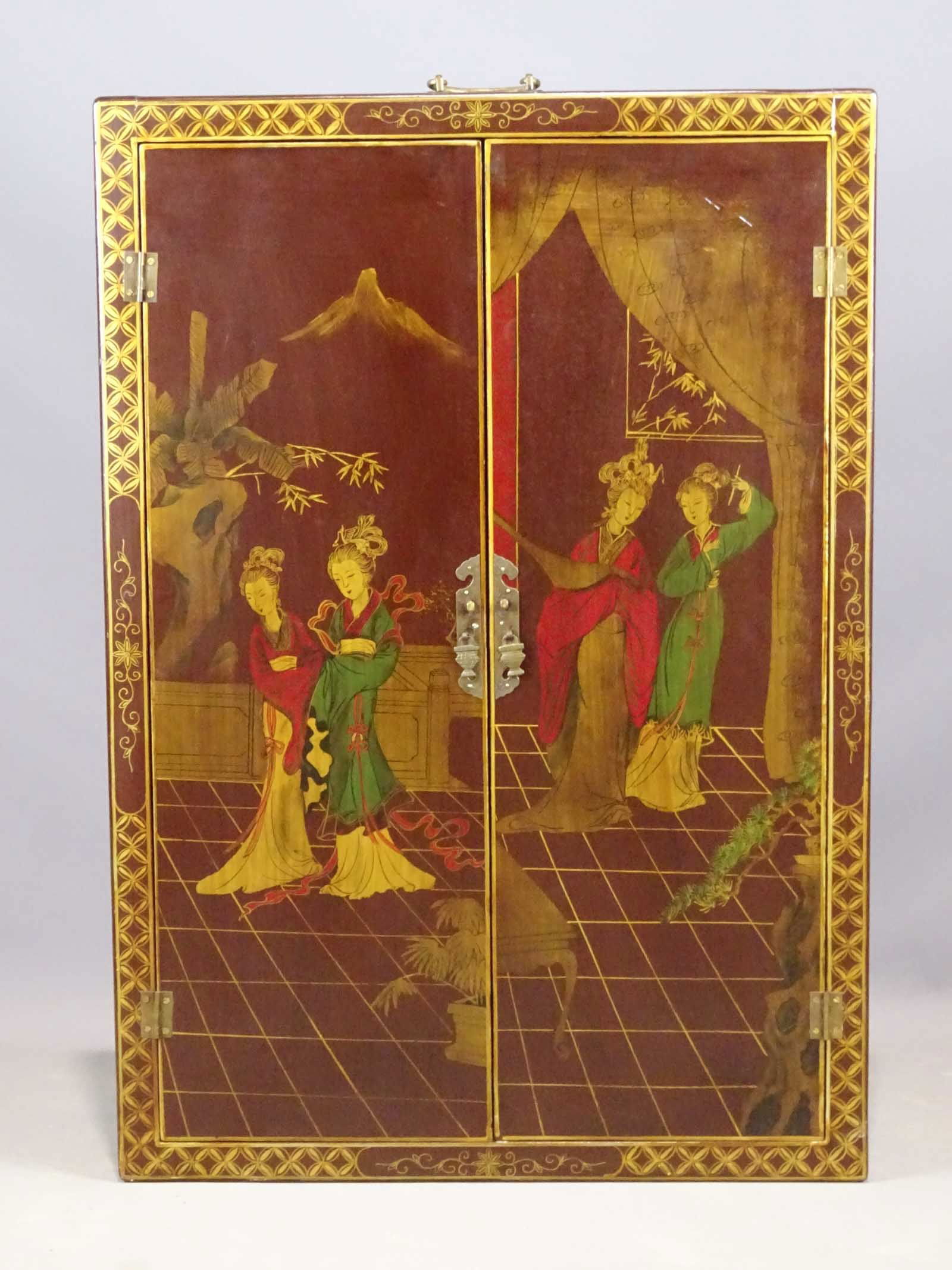 Asian Hanging Cabinet (1 of 6)