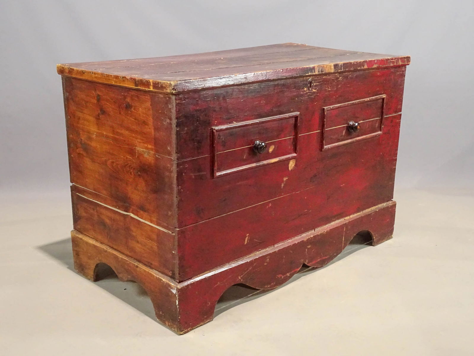 19th c. Continental Storage Chest (1 of 8)