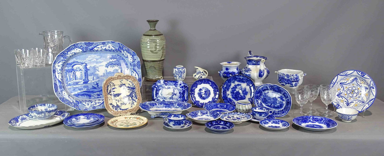 Blue & White China Lot (1 of 16)