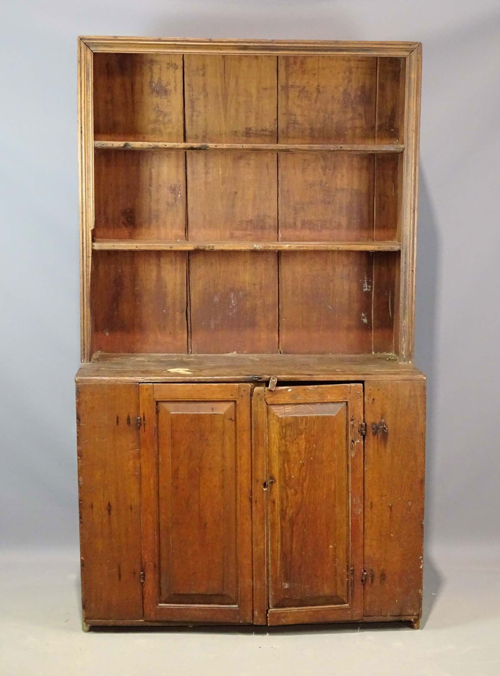 18th c. Pewter Cupboard (1 of 10)