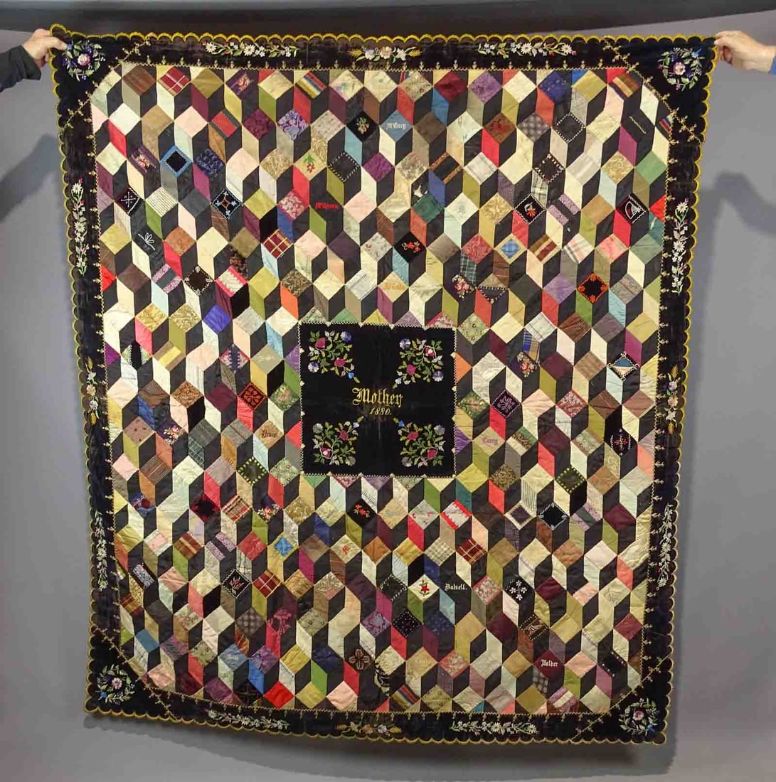 19th c. Crazy Quilt (1 of 7)