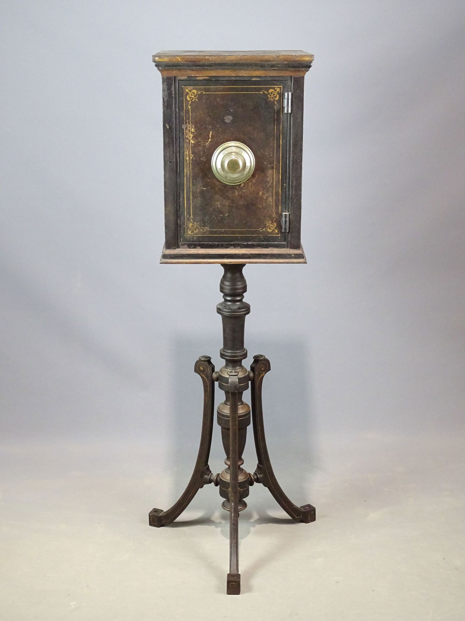 Victorian Cast Iron Floor Safe (1 of 17)