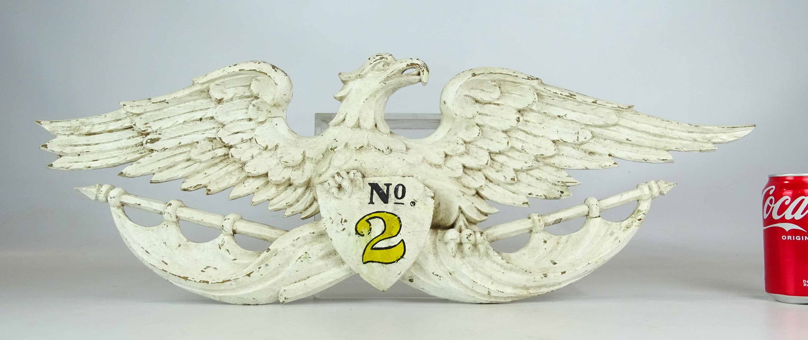 Folk Art Carved Wall Eagle (1 of 7)