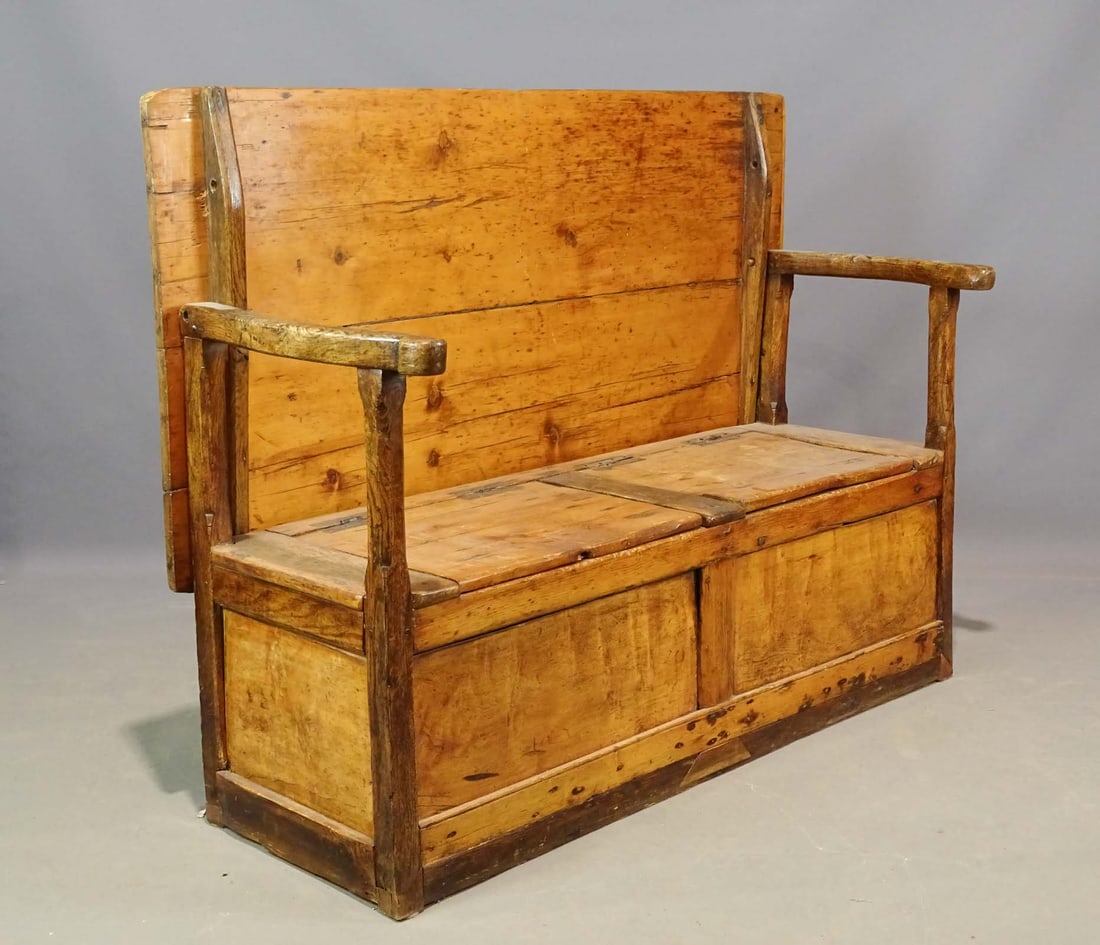 19th c. Continental Bench Table (1 of 11)