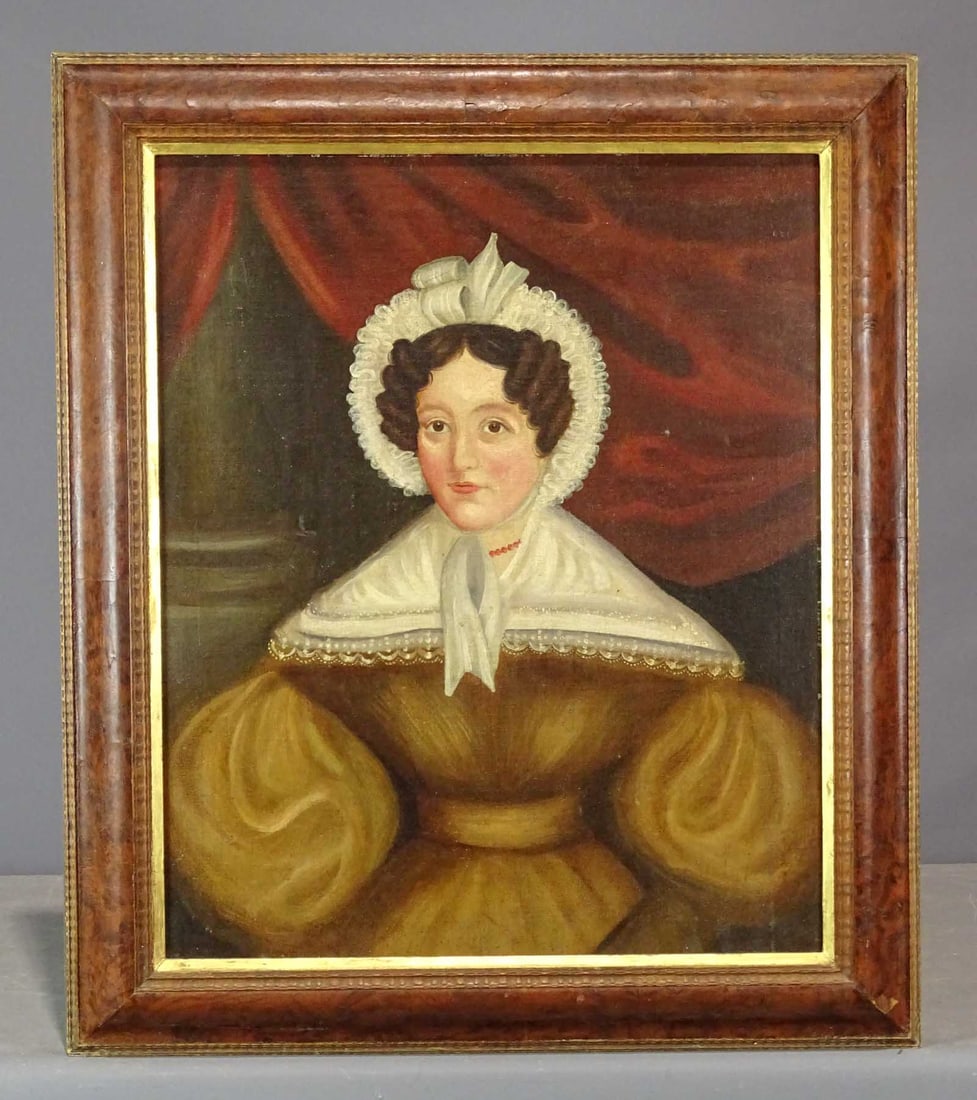 Painting: 19th c. Portrait of a Woman (1 of 5)
