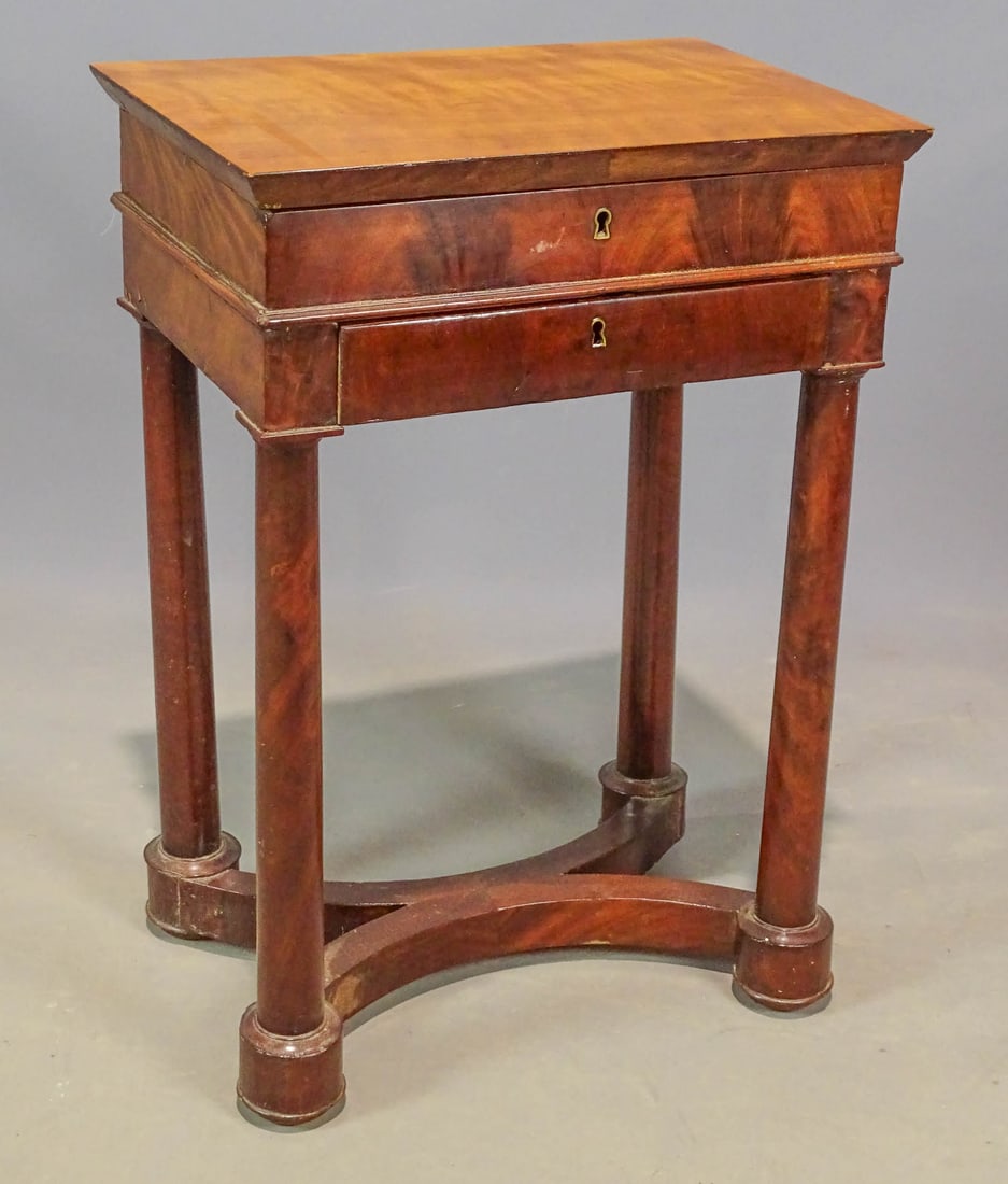 19th c. Mahogany Dressing Table (1 of 5)