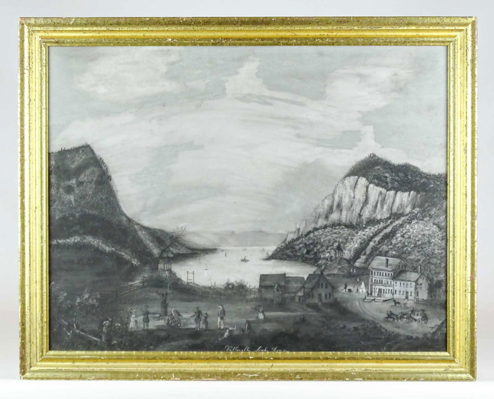 19th c. Sandpaper Drawing (1 of 8)