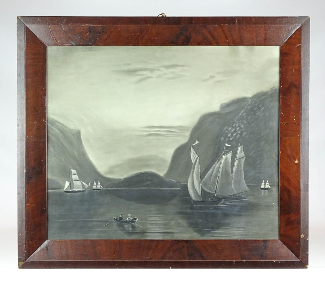 19th c. Sandpaper Drawing (1 of 7)