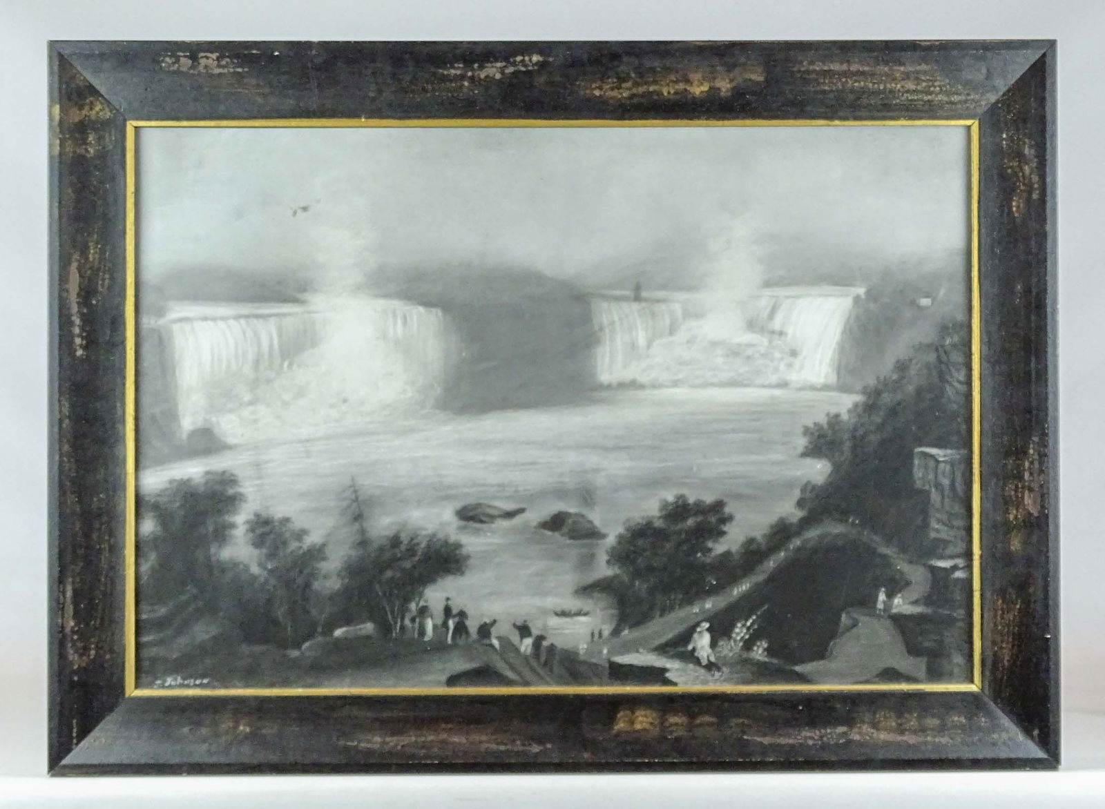 19th c. Sandpaper Drawing (1 of 7)