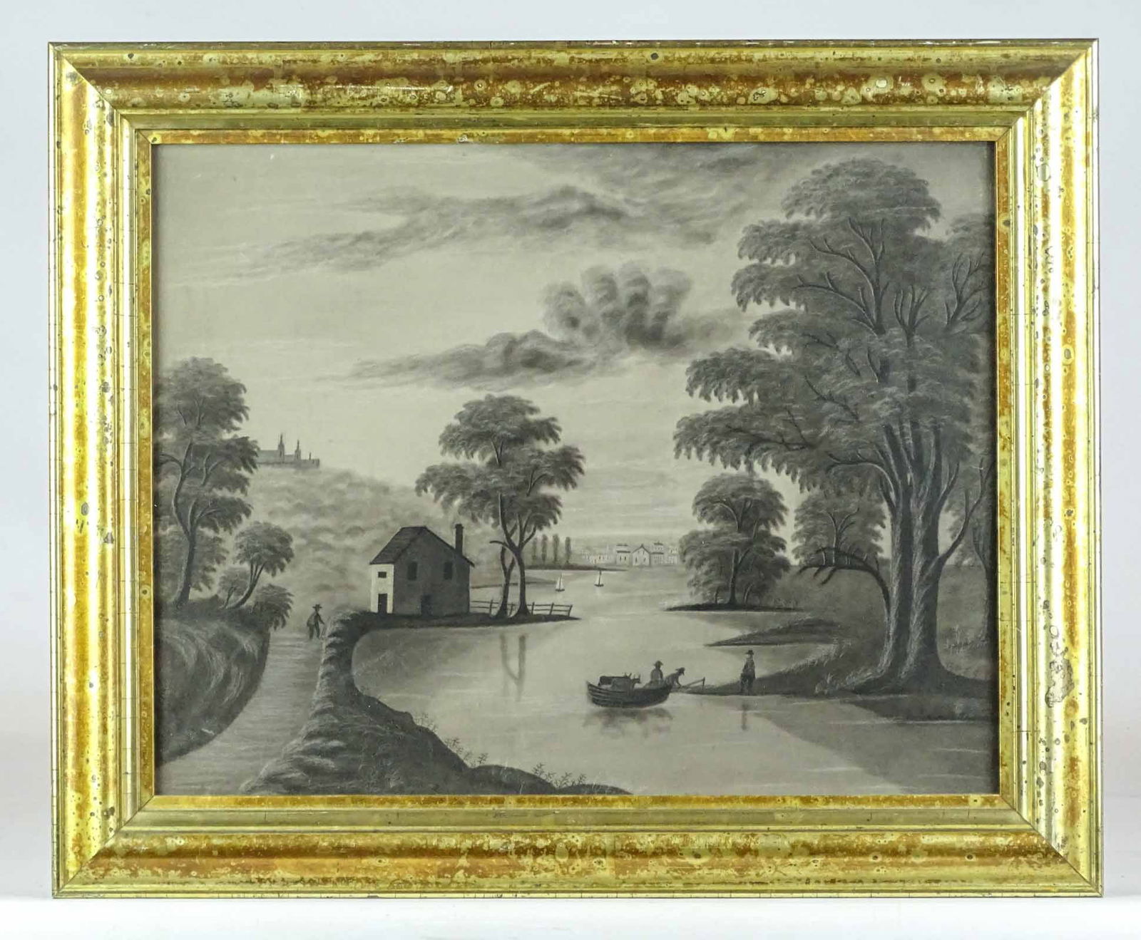 19th c. Sandpaper Drawing (1 of 6)