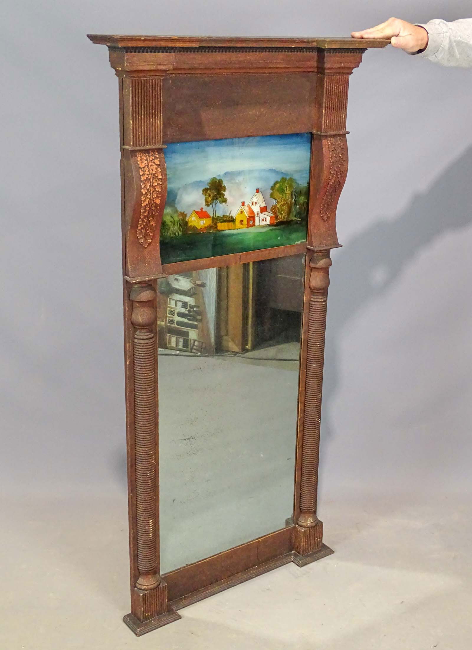 19th c. Federal Wall Mirror (1 of 4)
