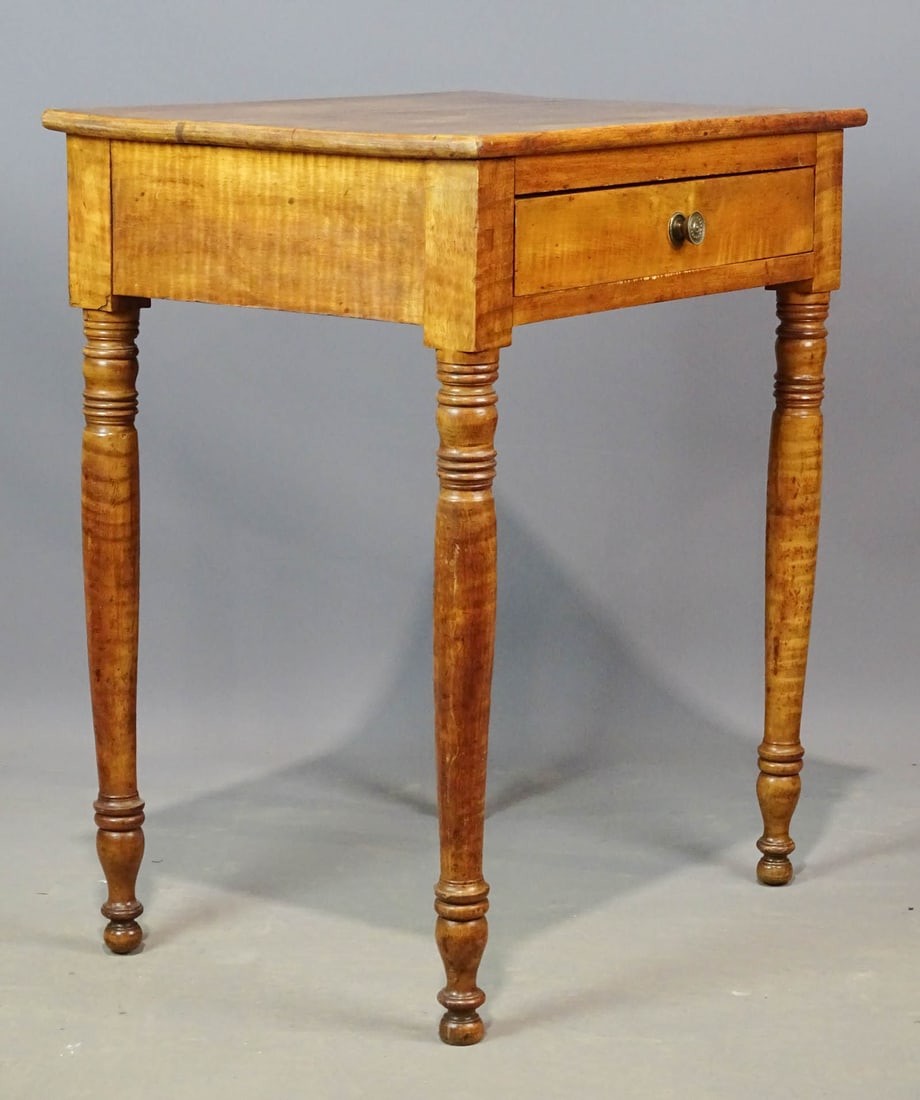 19th c. Single Drawer Stand (1 of 6)