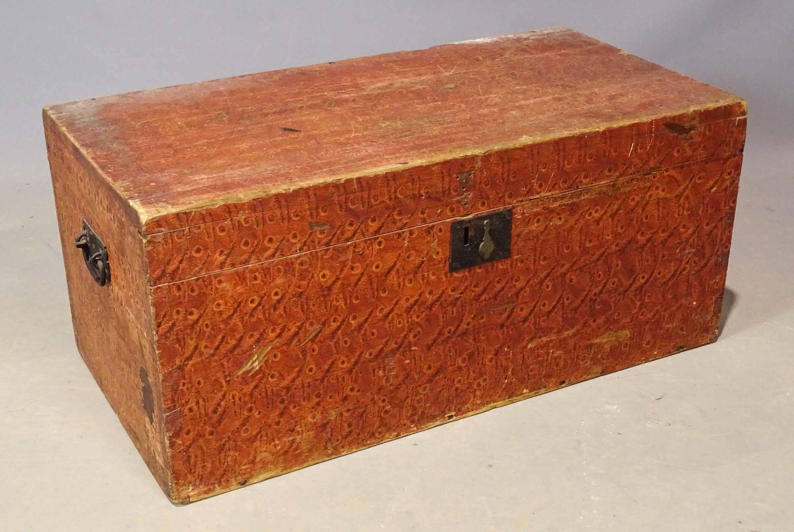 19th c. Painted Trunk (1 of 3)