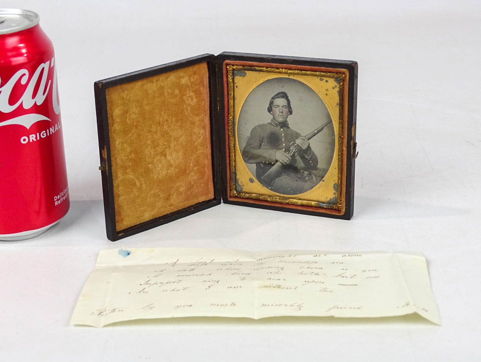 Civil War Soldier Photograph (1 of 12)