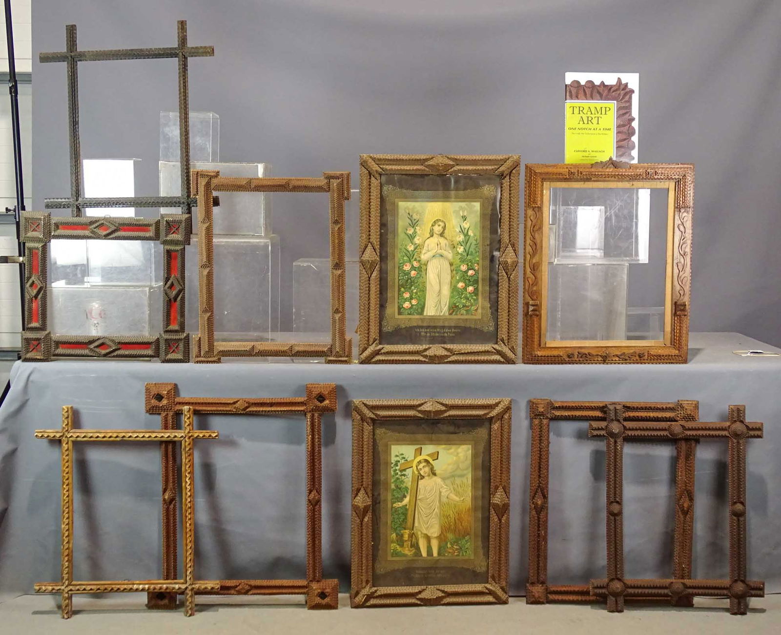 Tramp Art Frame Lot (1 of 20)