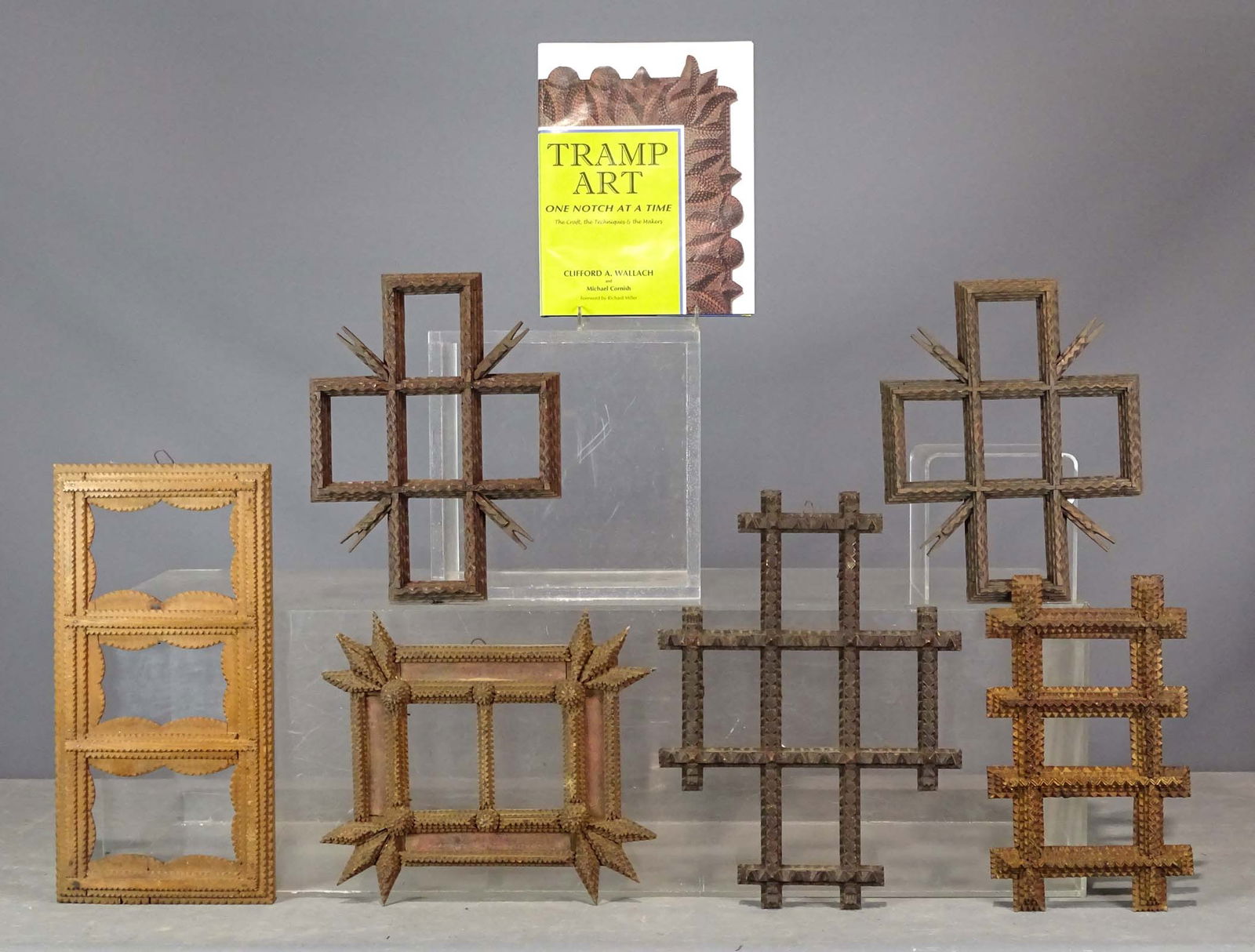 Tramp Art Frame Lot (1 of 15)