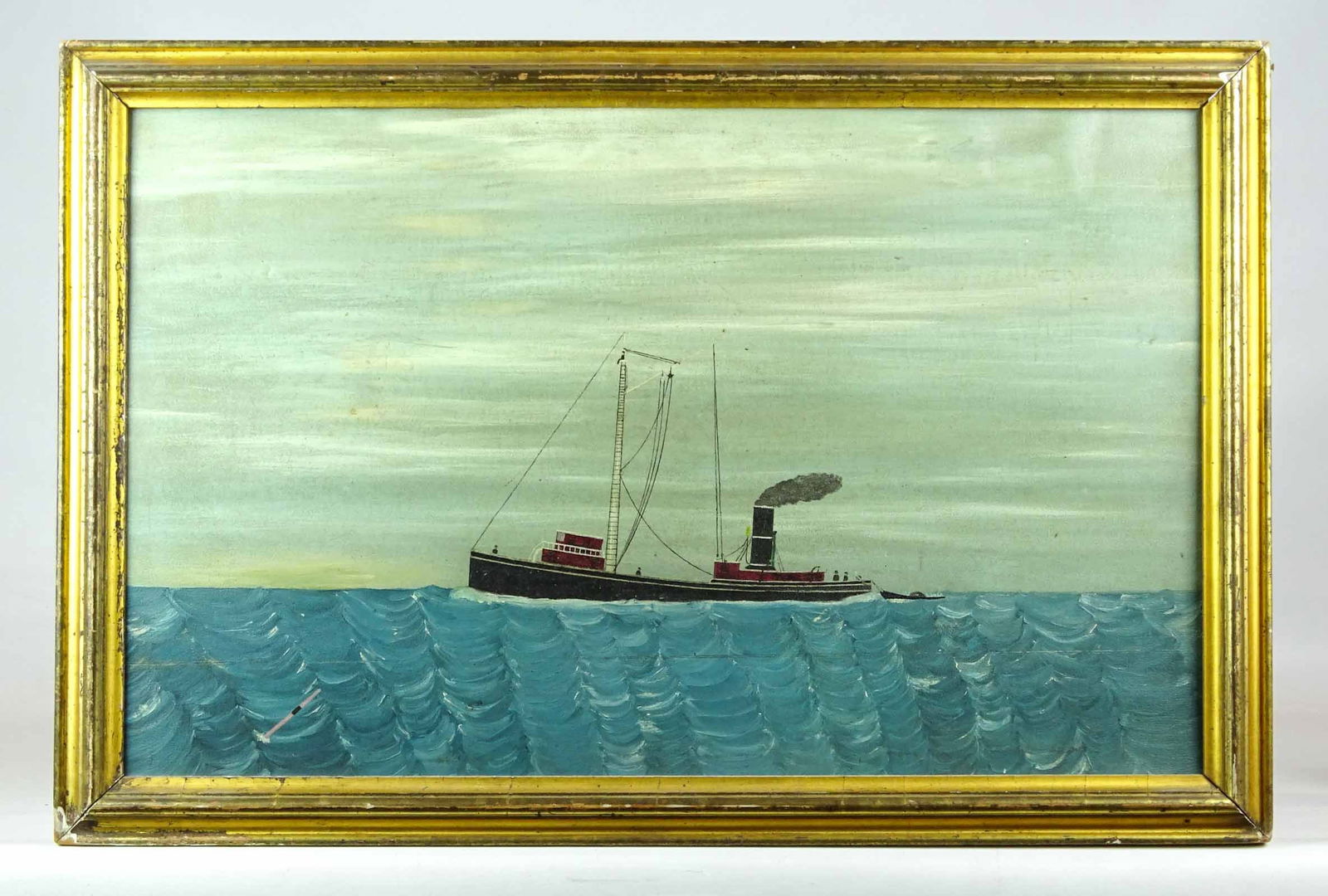 Painting: Steamship (1 of 9)