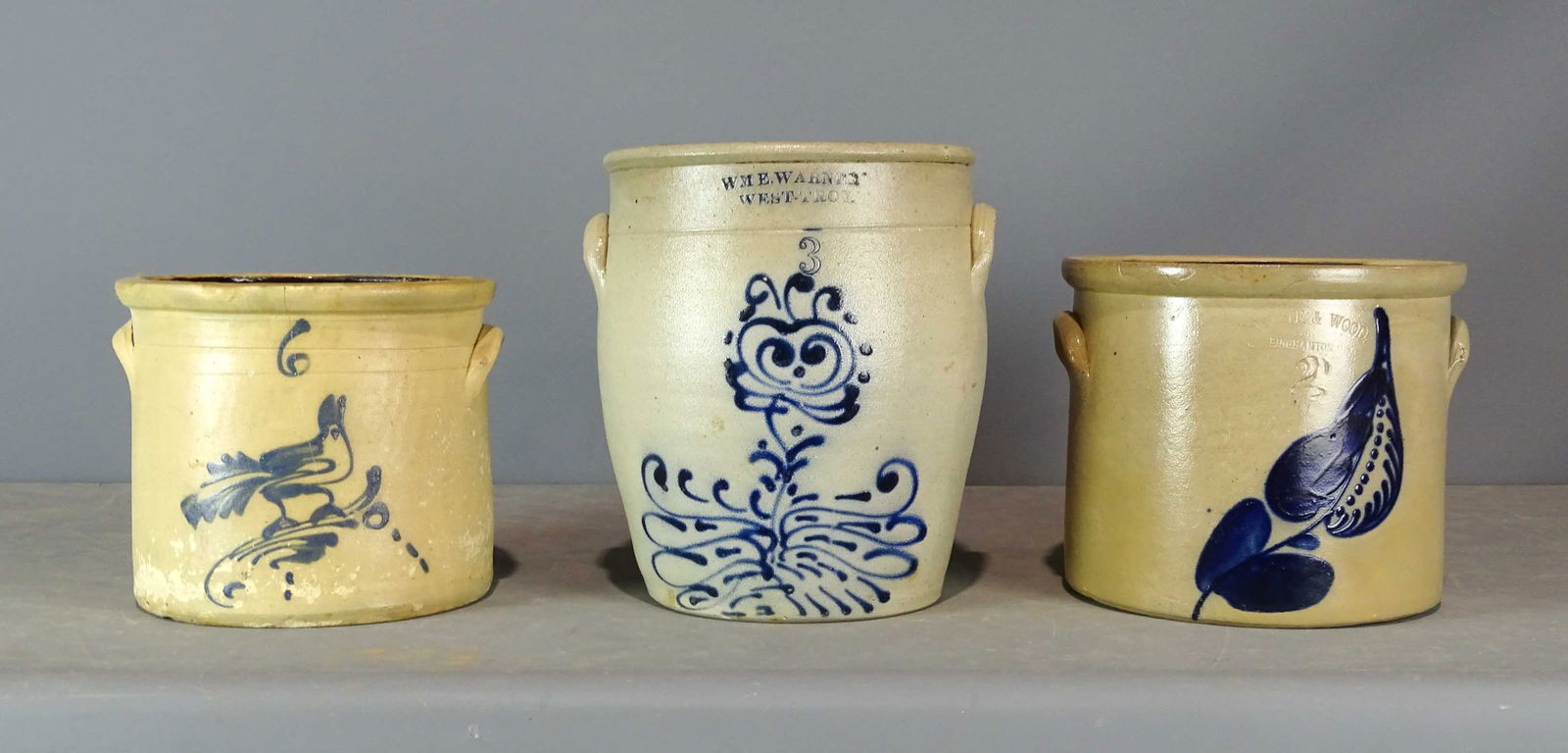 19th c. Stoneware Lot (1 of 12)