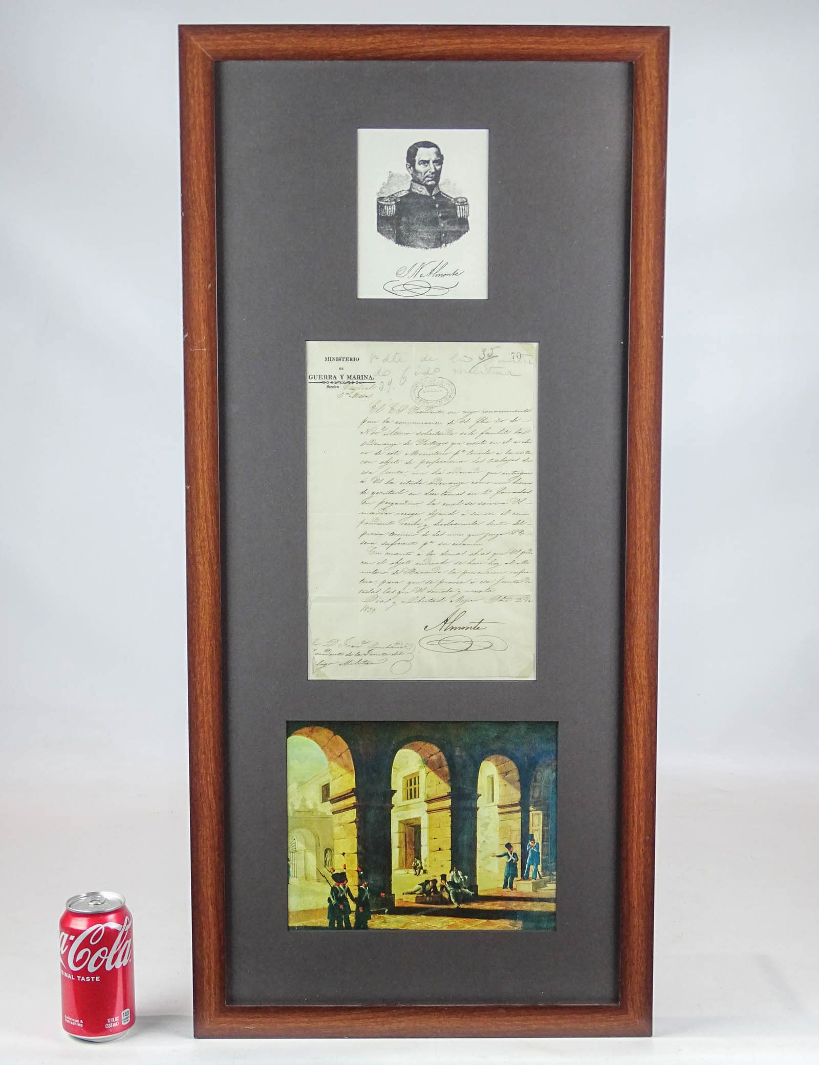 Juan Nepomuceno Almonte Ramírez Autograph (1 of 9)