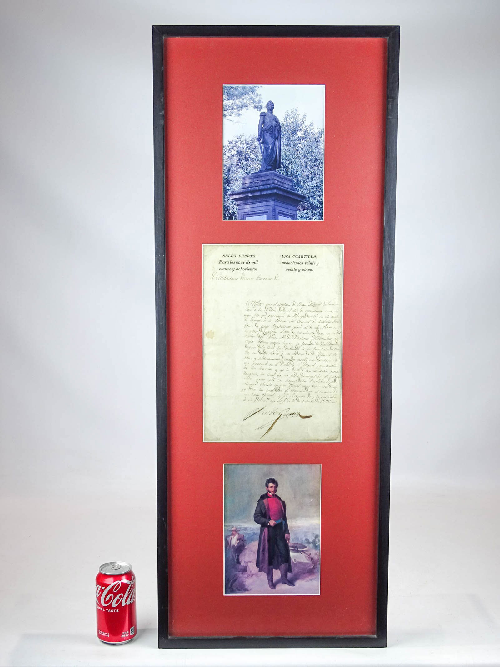 Vicente Guerrero Autographed Document (1 of 9)