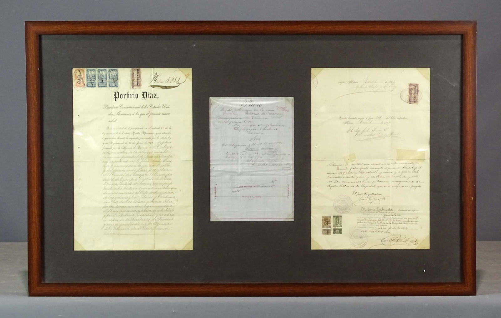 Mexican Autographed Historical Document (1 of 13)