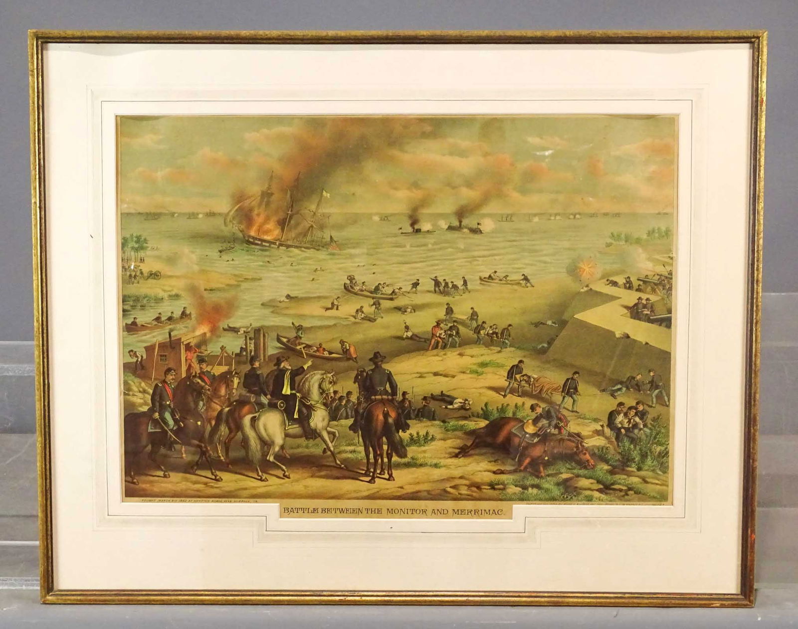 19th c. Battle Print (1 of 9)