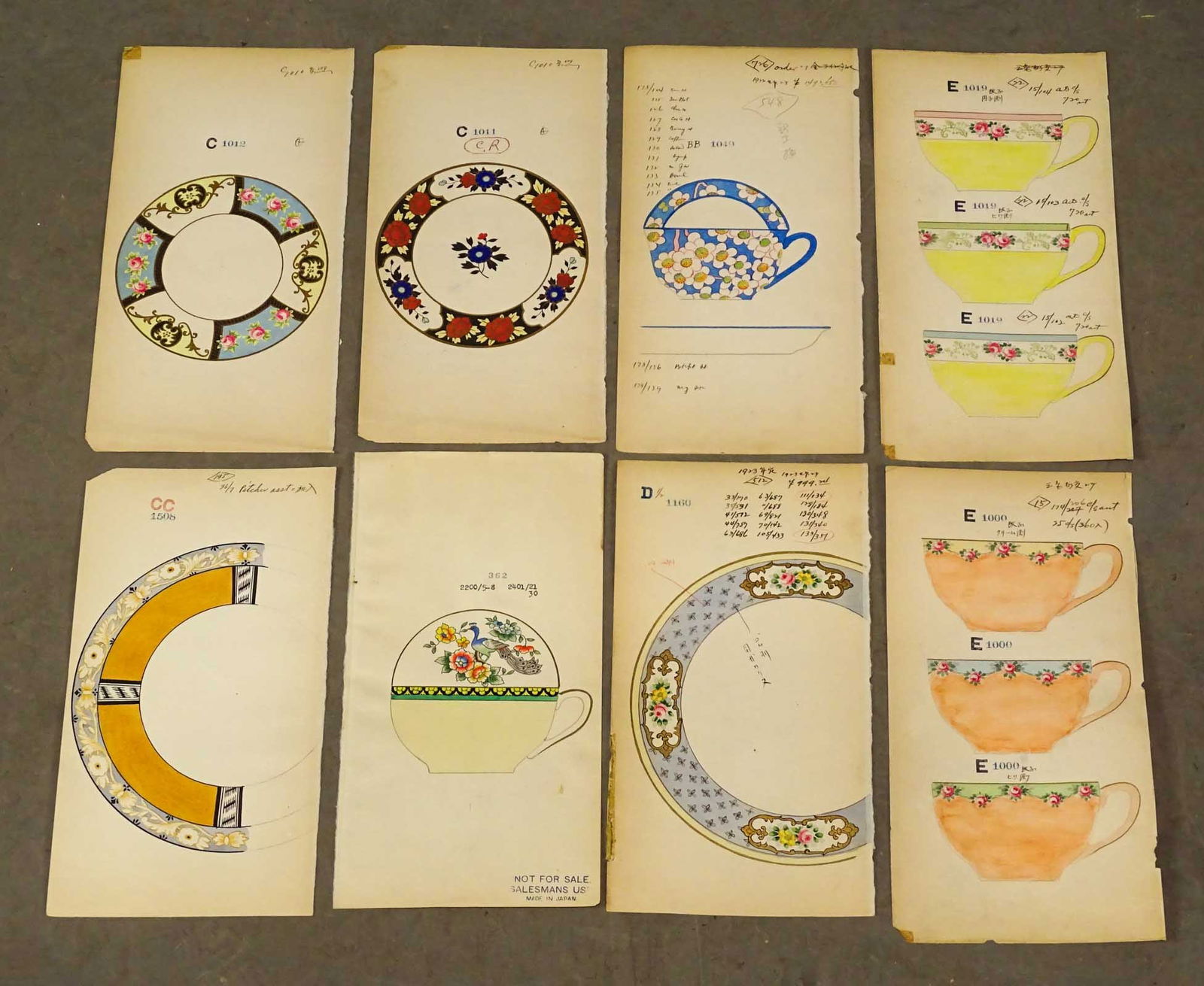 Noritake Japan Tableware Watercolor Set (8) (1 of 7)