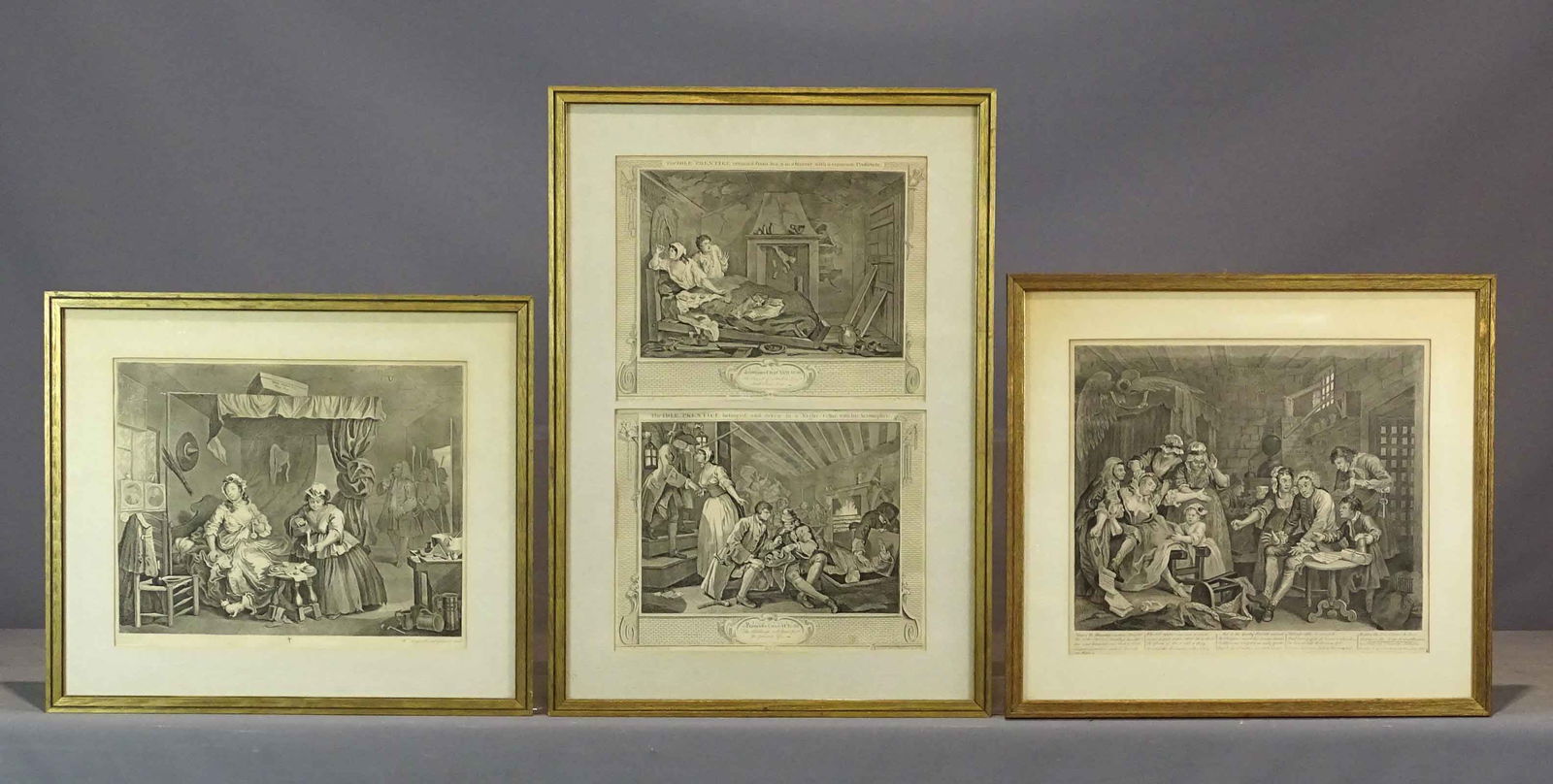 Three 19th c. Continental Engravings (1 of 12)