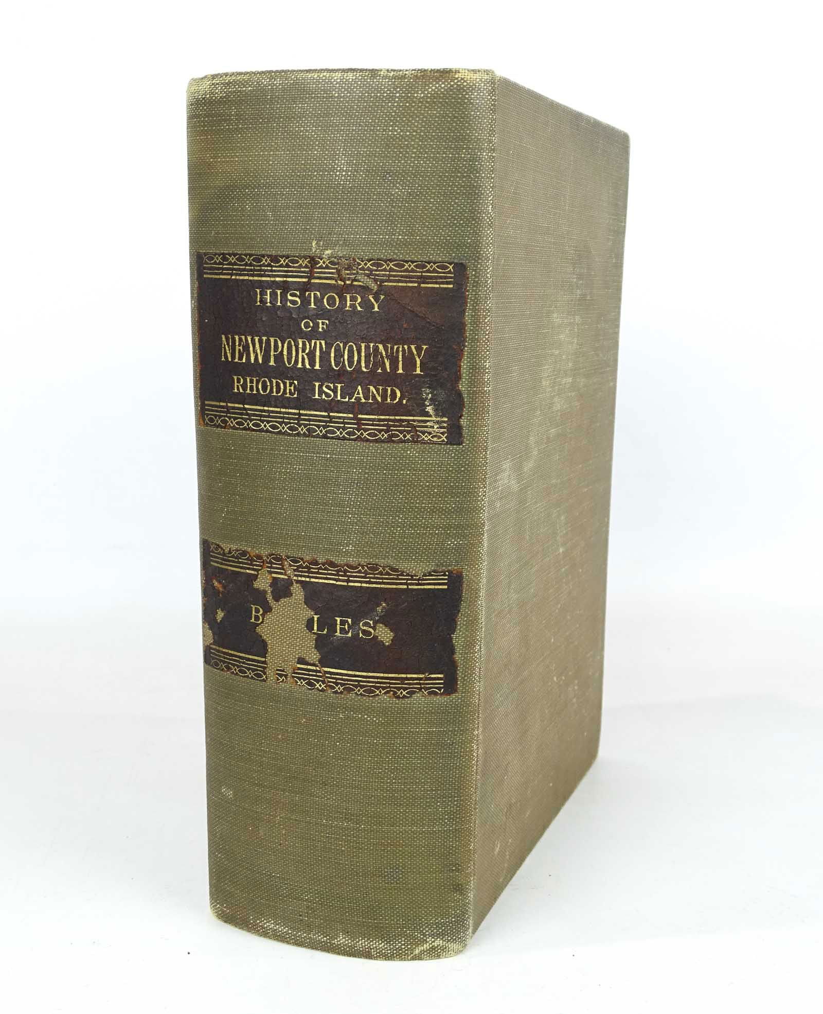 Book: History of Newport Country Rhode Island (1 of 10)