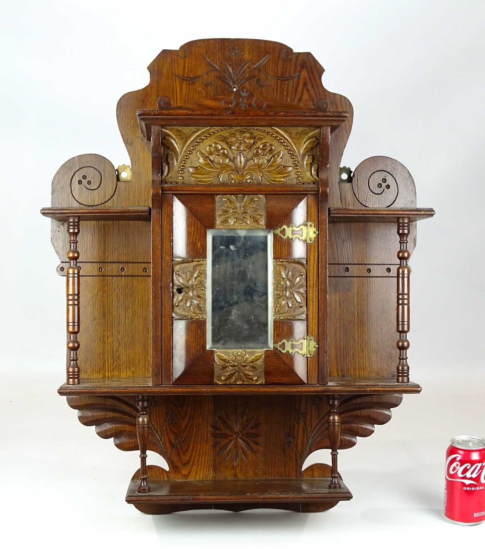Victorian Hanging Cabinet (1 of 8)