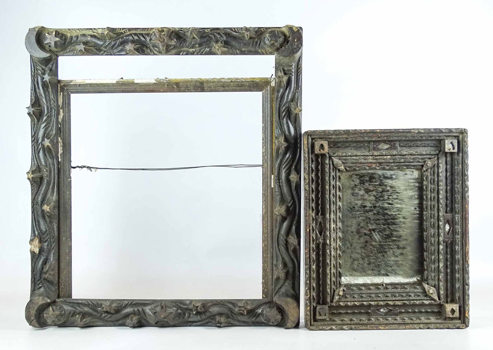 Tramp Art Frame Lot (1 of 13)