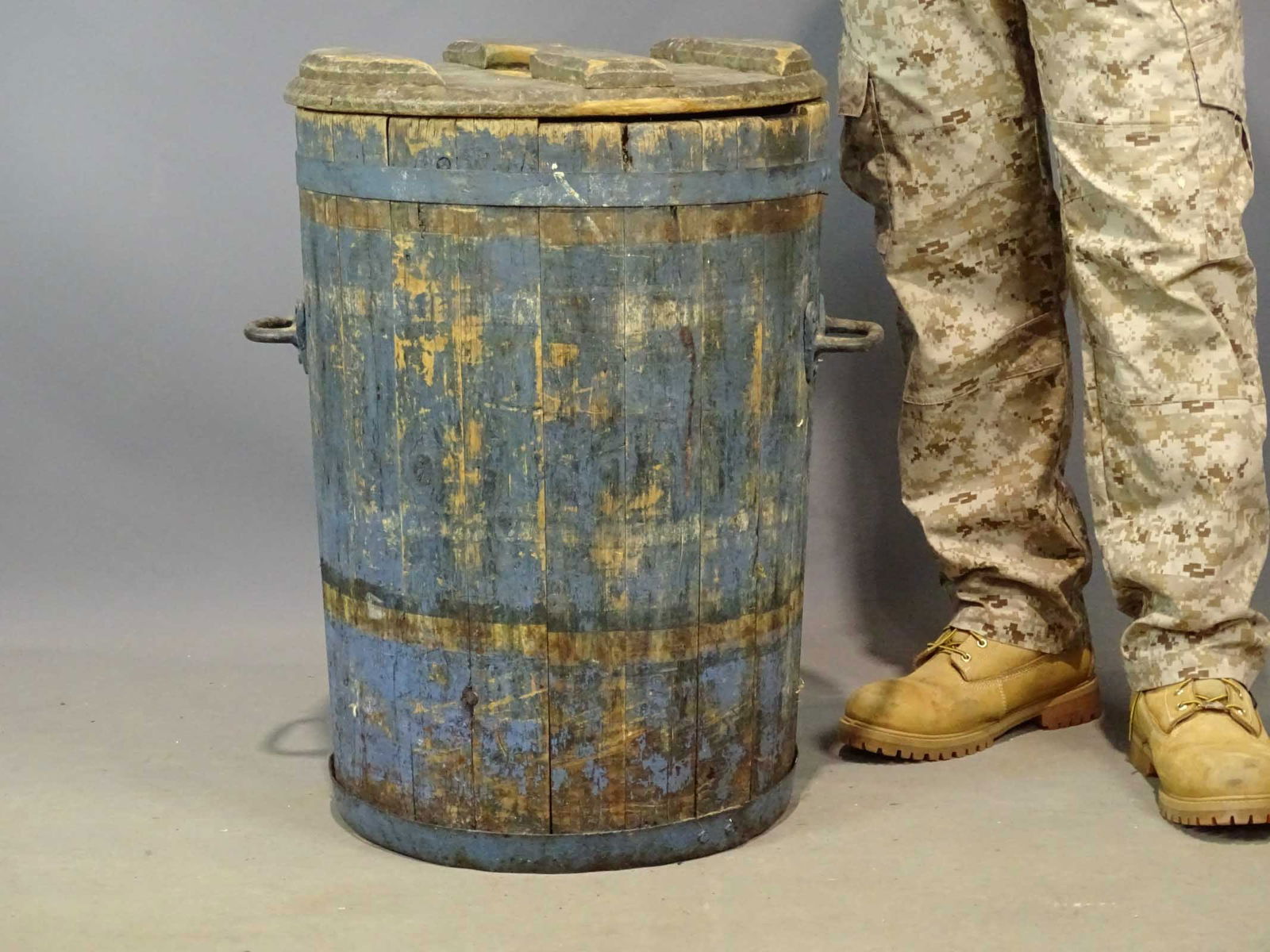 Early Barrell in Old Blue Paint (1 of 9)