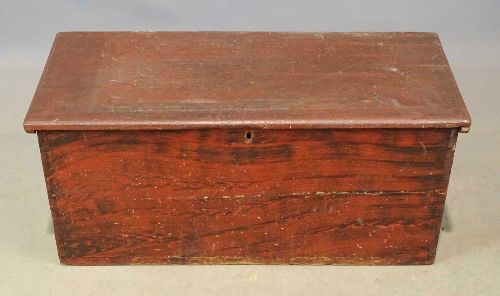 19th c. Paint Decorated Blanket Box (1 of 8)