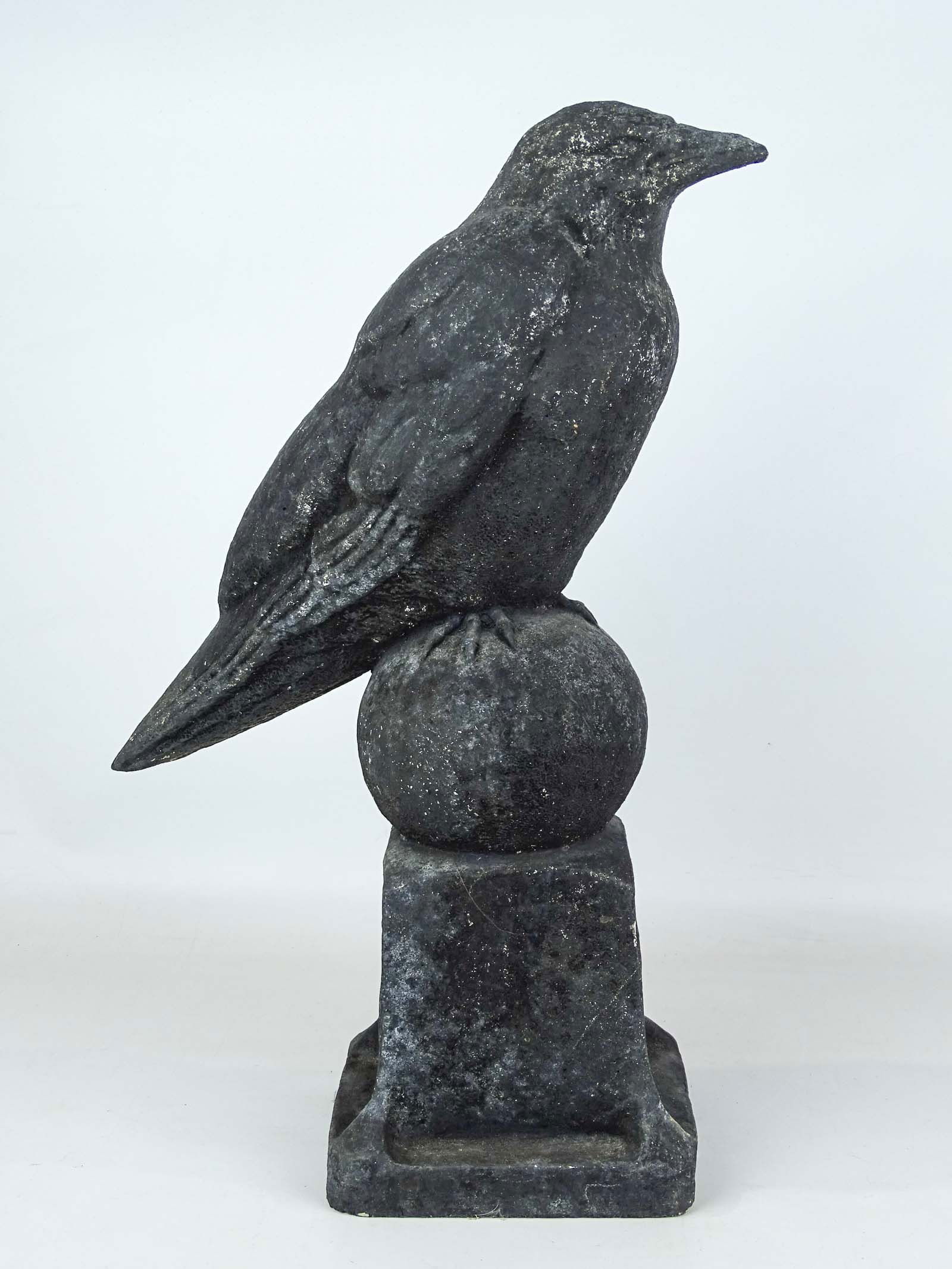 Poured Stone Crow (1 of 7)