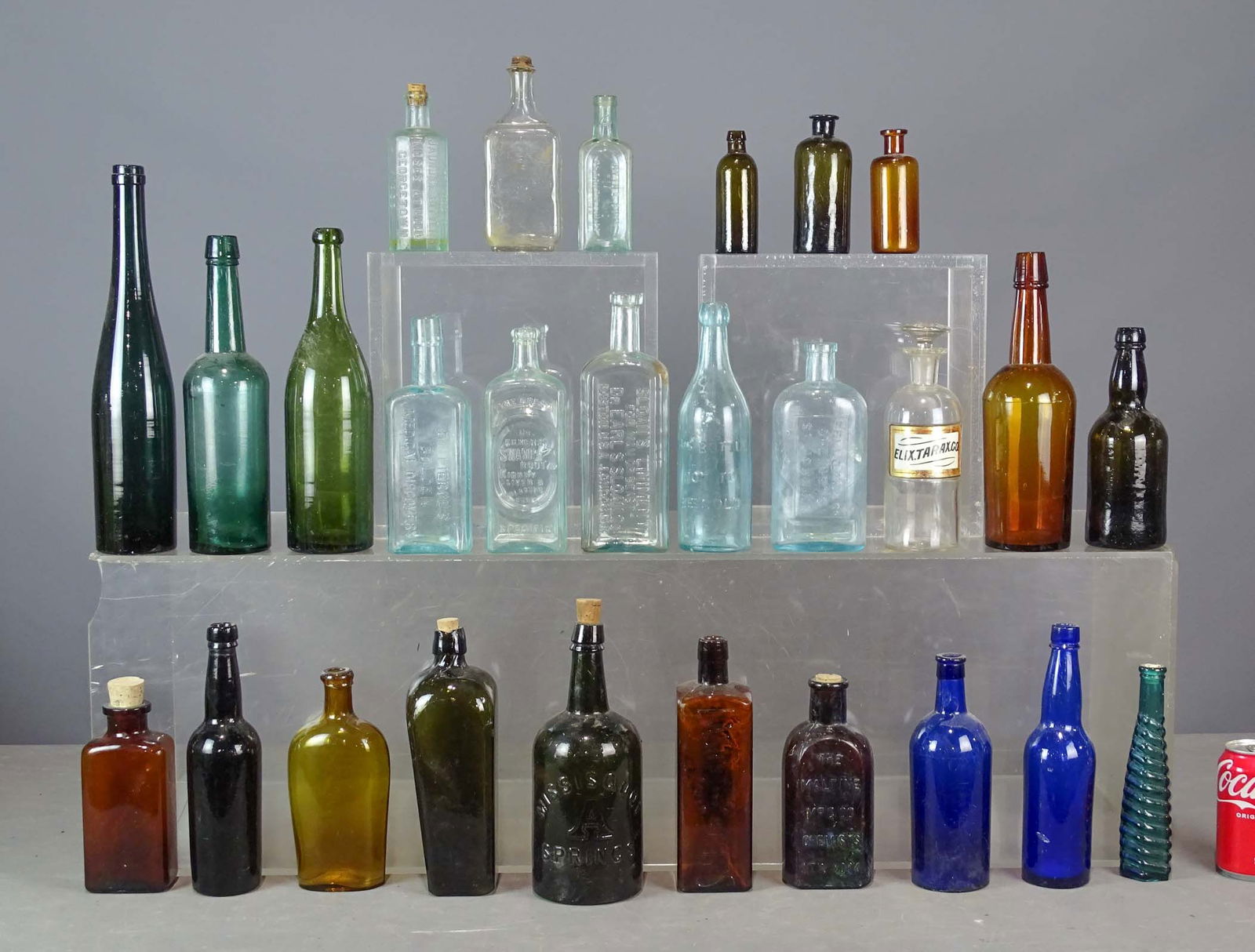 Collection of Early Bottles (1 of 14)