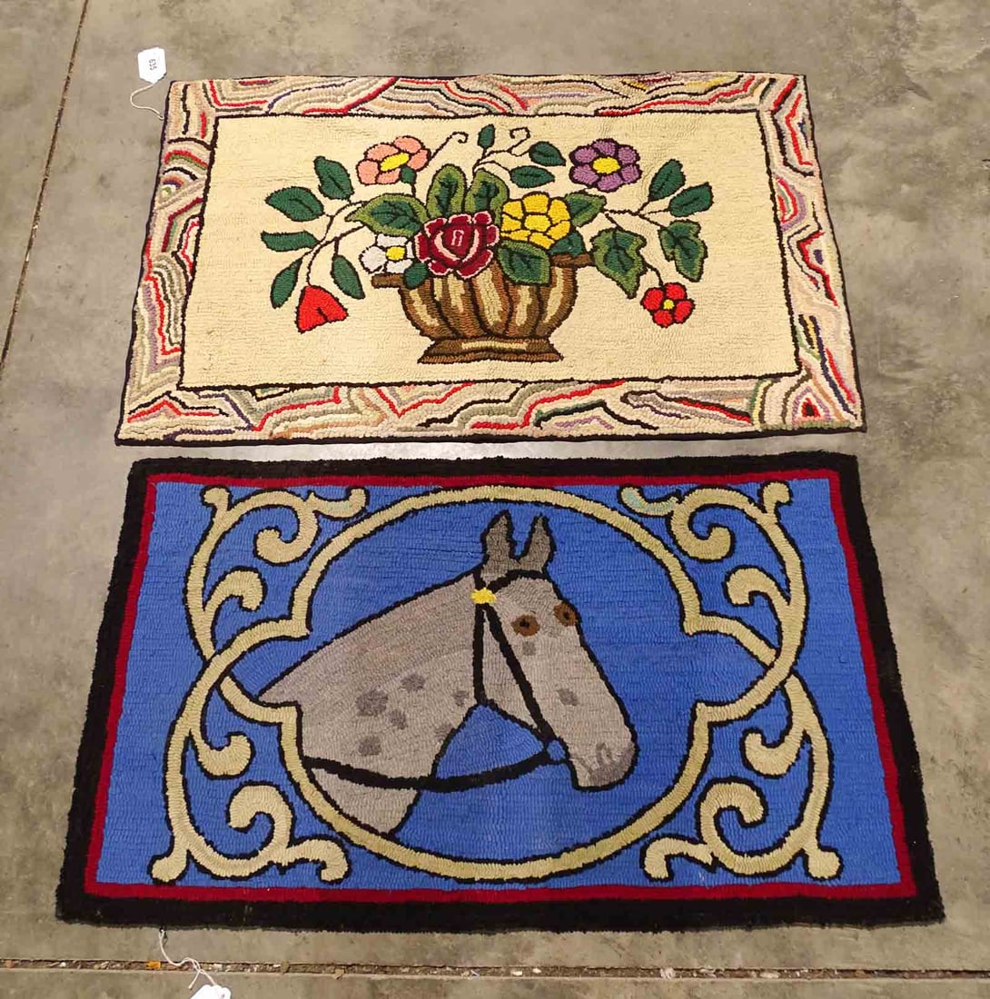 Hooked Rug Lot (1 of 4)