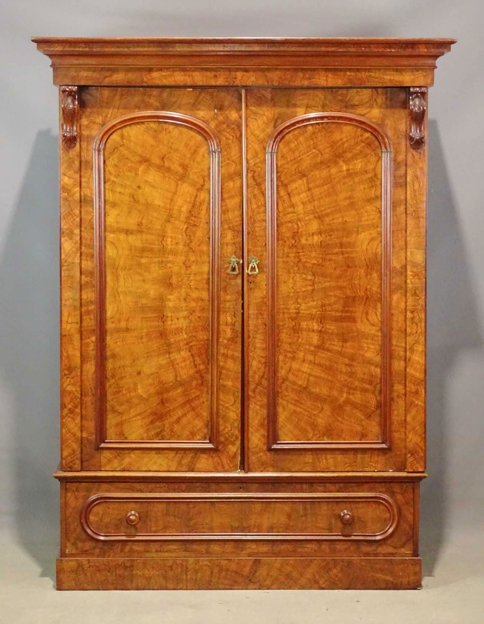19th c. Victorian Armoire (1 of 8)