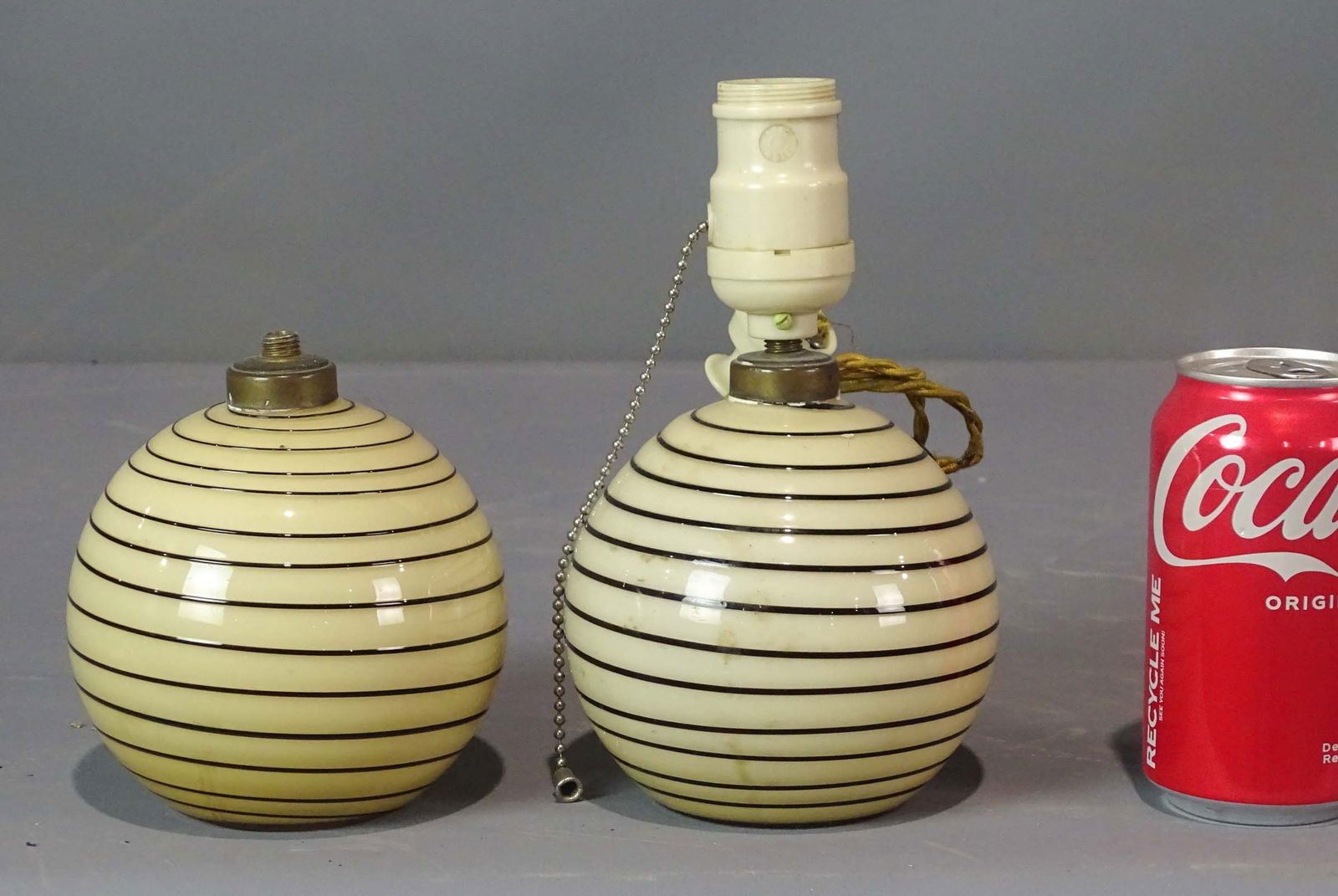 Pair of Art Deco Lamps (1 of 6)