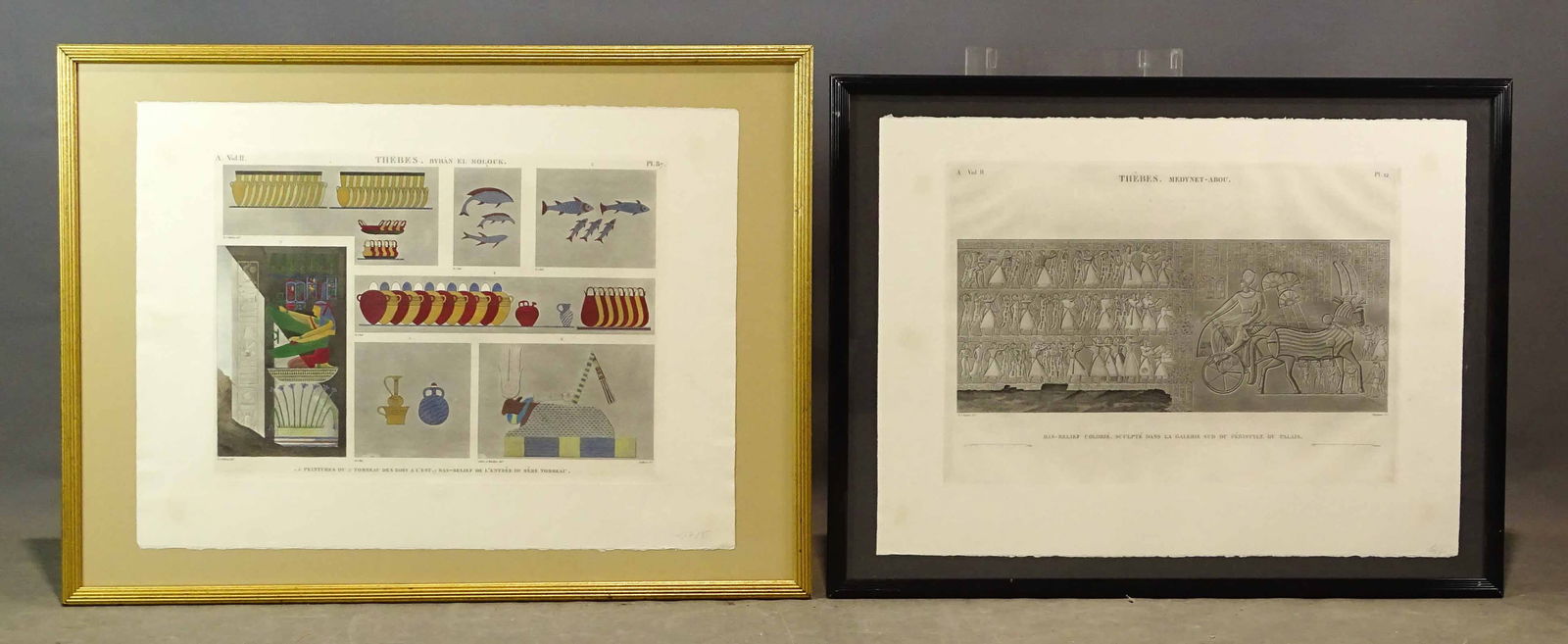 Two Prints "THEBES…" (1 of 13)