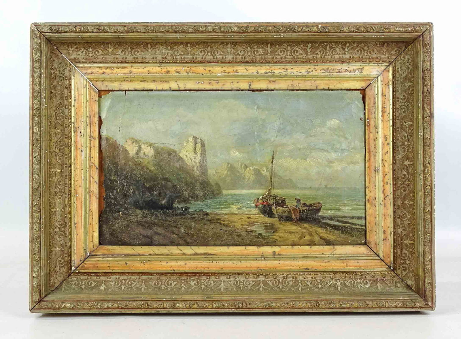 Painting: 19th c. Seascape (1 of 7)