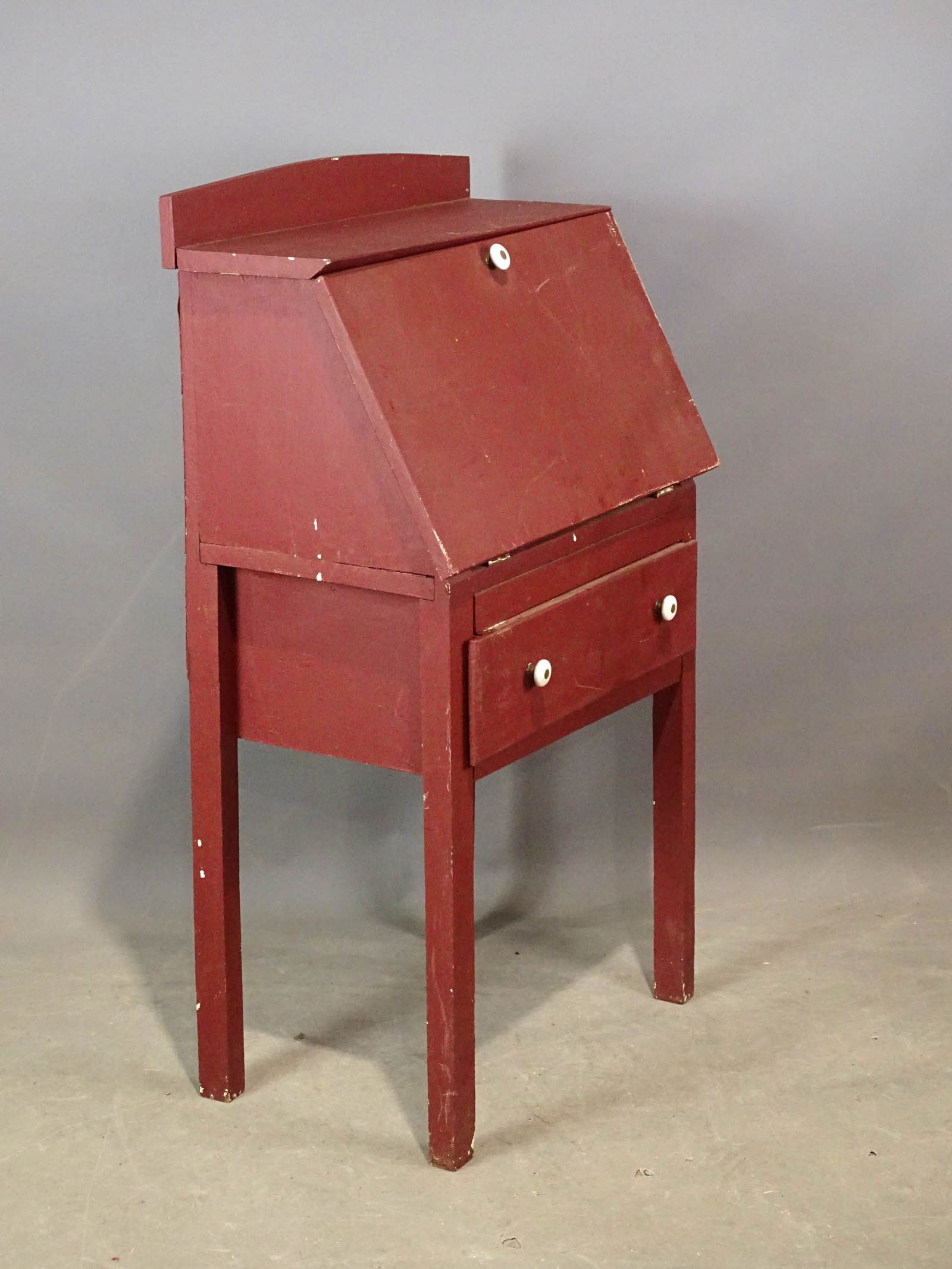 Mission Oak Style Desk (1 of 6)